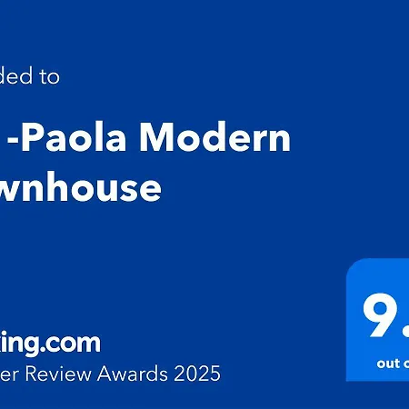 Iris -paola Modern Townhouse * Paola